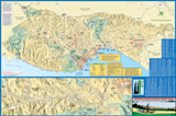 Santa Cruz County Bike Map - County-wide